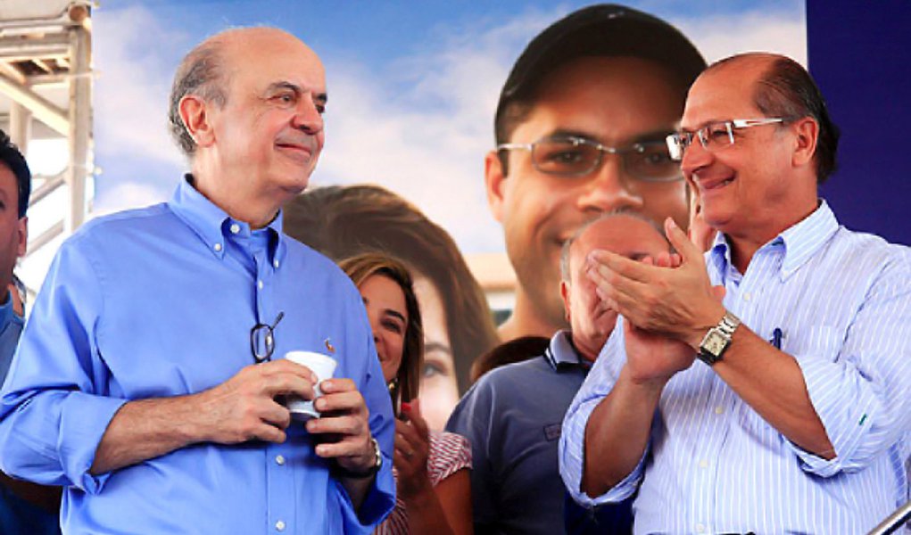 Alckmin declara voto em Serra e mata prévias