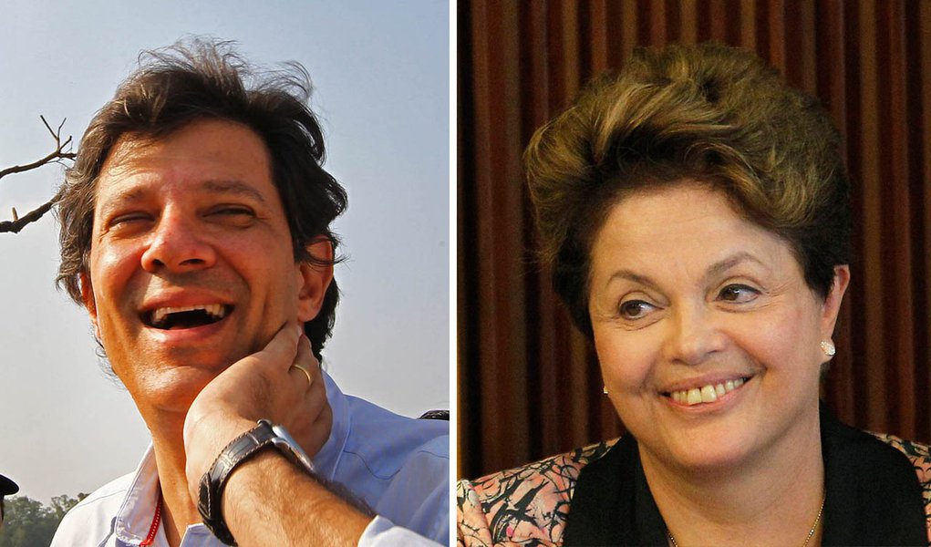 Haddad se compara a Dilma enquanto candidato