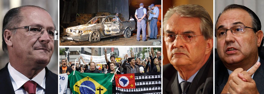150 mortos depois, Alckmin admite crise na segurança