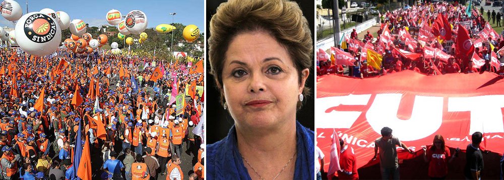 Sob ameaça de ato hostil, Dilma não irá ao 1° de Maio