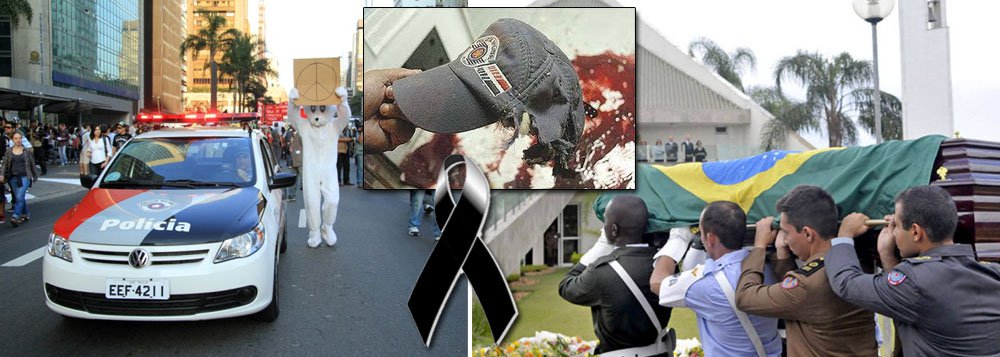 A PM paulista de luto: 85 homens mortos em 2012