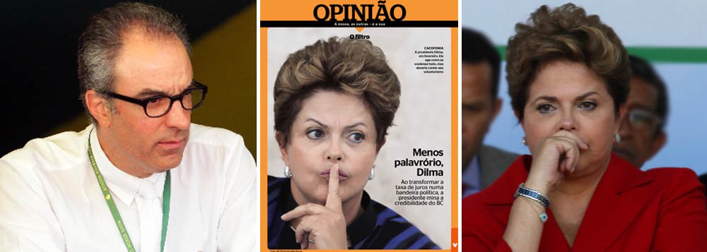 Globo determina a Dilma que se cale
