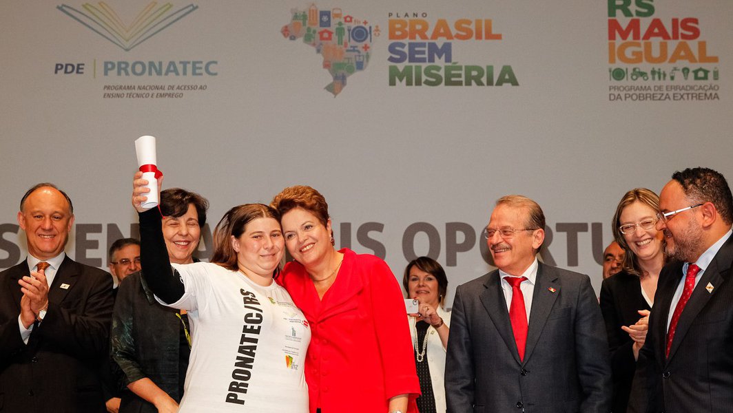 Dilma defende crescimento que dê emprego a todos