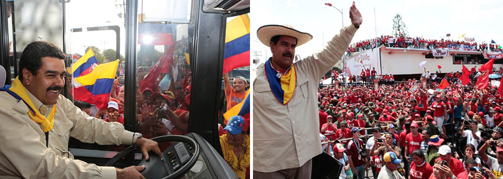 Nicolás Maduro deve ser eleito com 54% dos votos