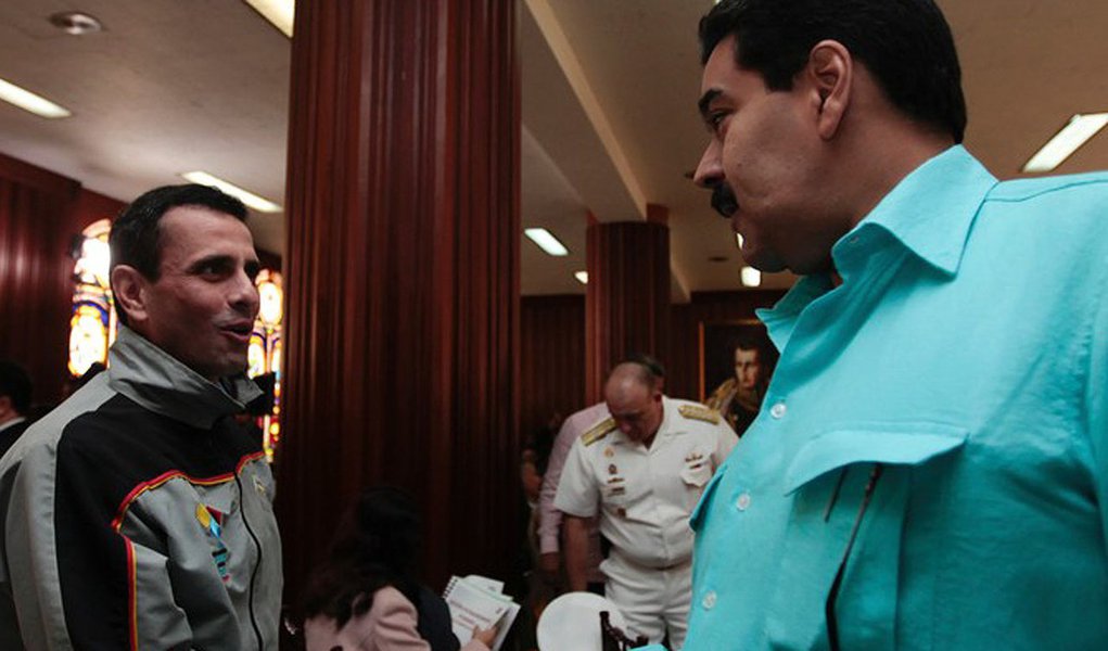Maduro lidera com folga na Venezuela