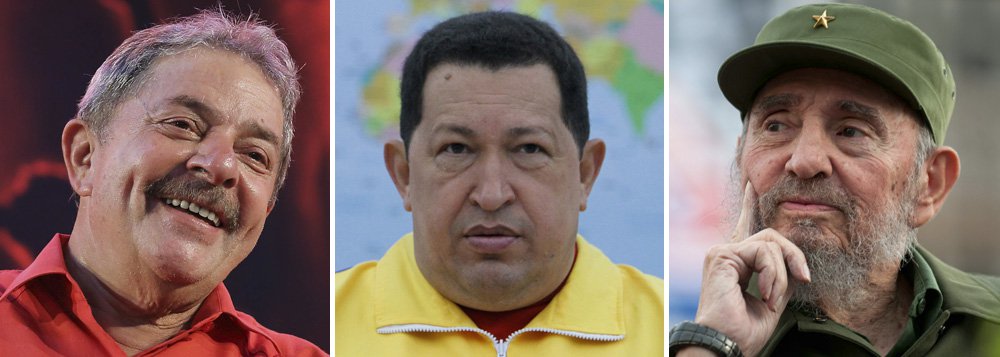Lula começa a ocupar o espaço de Chávez e Fidel