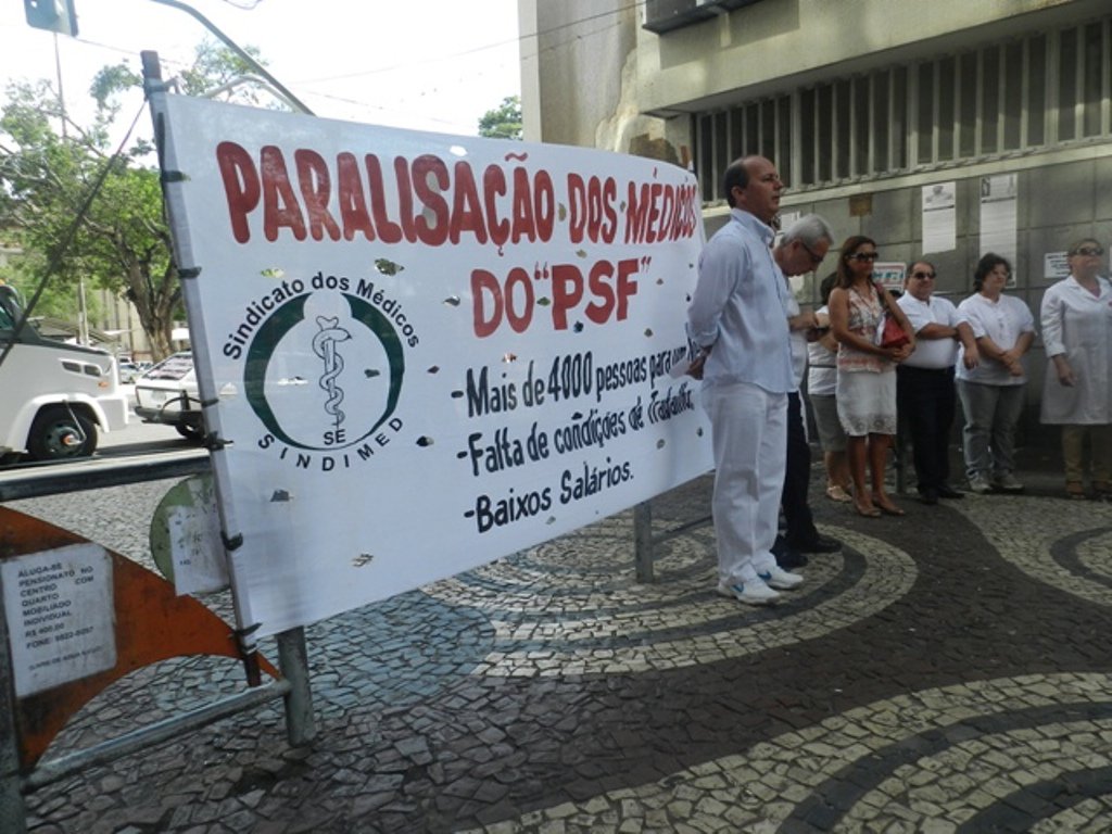 Médicos de Aracaju param nesta terça; greve não está descartada