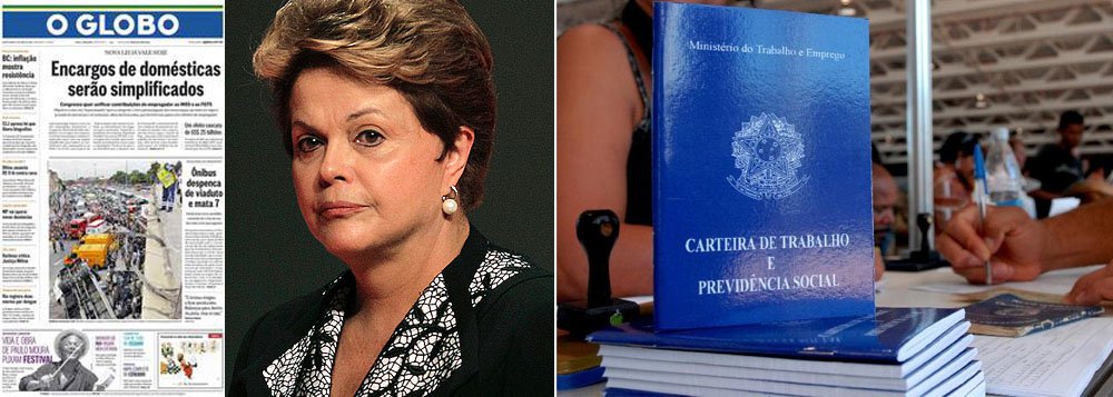Globo acusa Dilma de colocar fogo no País