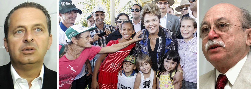 PSB de Campos ataca 79% de Dilma: "Valor zero"