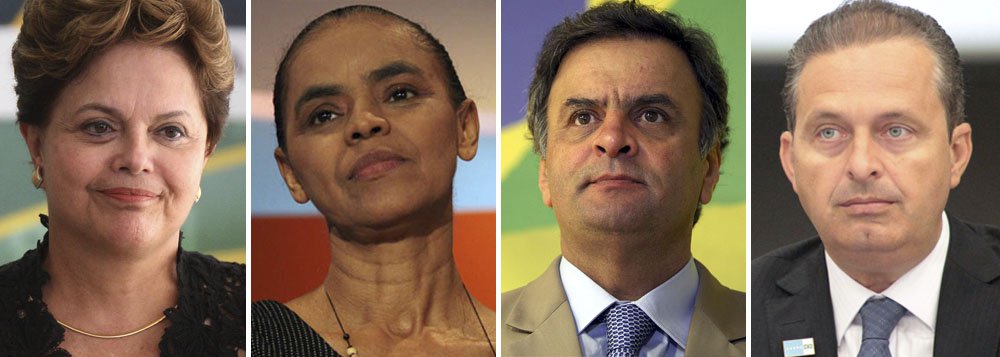 Dilma e Marina sobem na pesquisa Datafolha