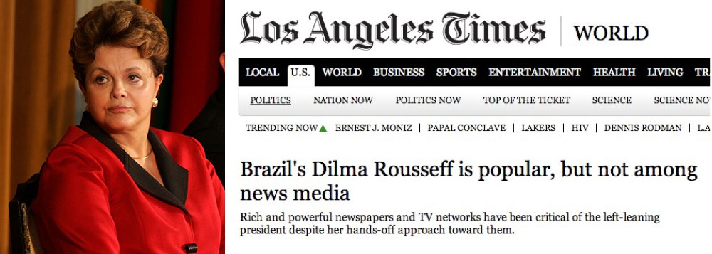 Estrangeiros não entendem malhos da mídia em Dilma