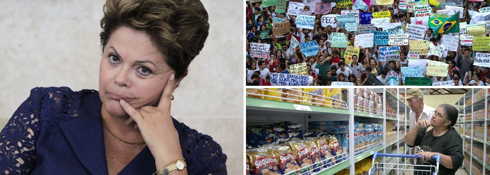 Ibope: aprovação do governo Dilma cai para 31%