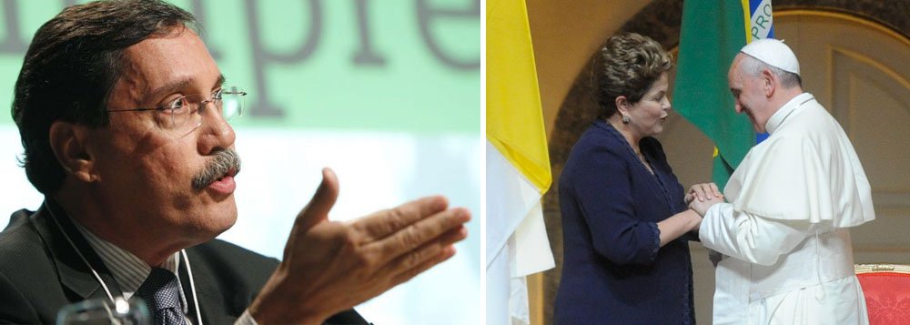 Merval condena "discurso político" de Dilma