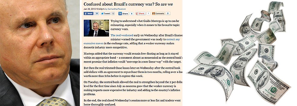 Financial Times ataca Mantega novamente