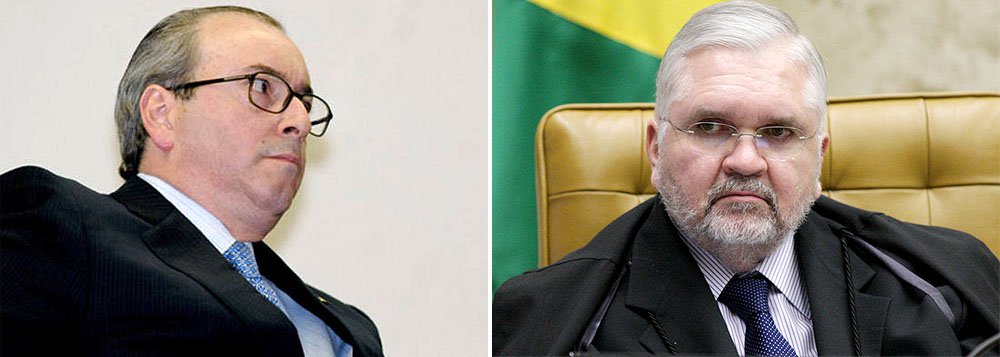 Eduardo Cunha também é alvo de denúncia de Gurgel