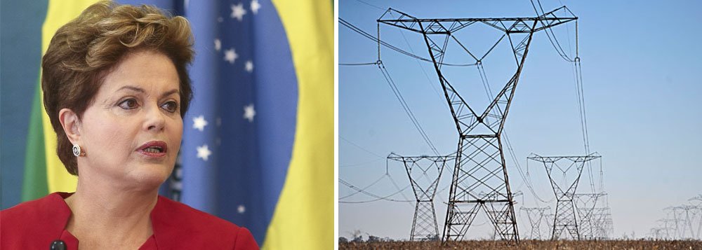 Energia: Dilma vai à TV para garantir redução na conta