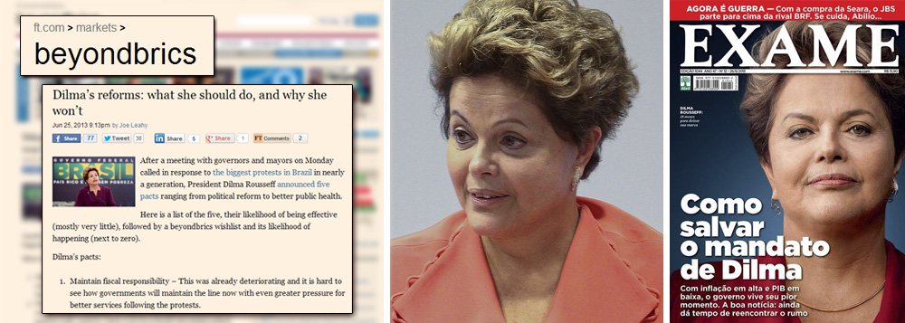 Depois de Exame, FT também quer "salvar" Dilma