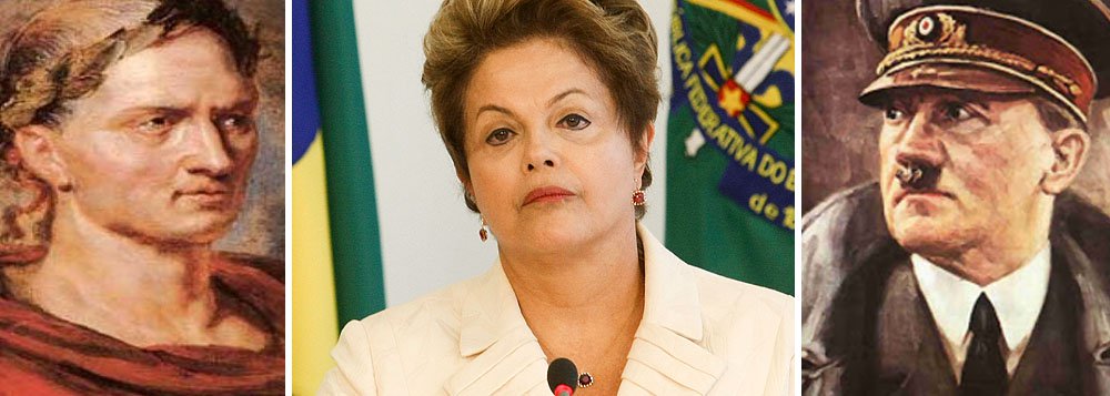 Cony compara situação de Dilma a funeral de César