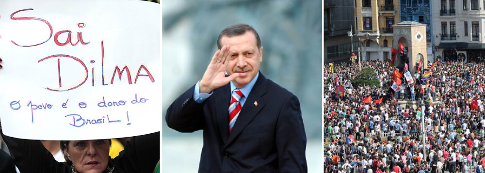 Premiê turco vê conspiração no Brasil