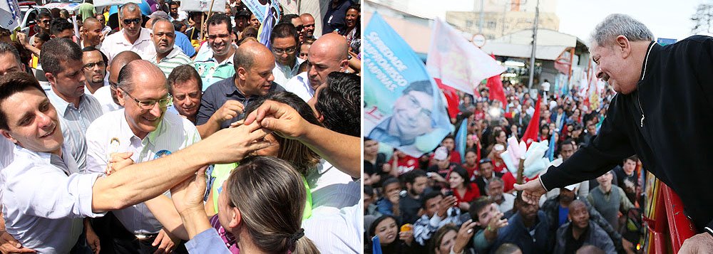 Otimista, Alckmin já cogita vencer Lula em 2014