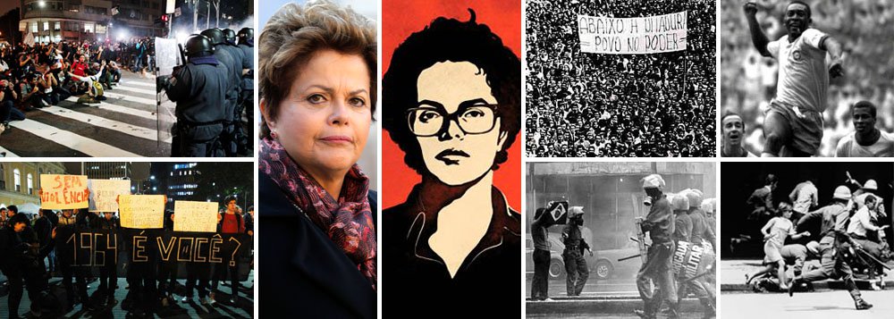 Dilma vive seu momento "pra frente, Brasil"