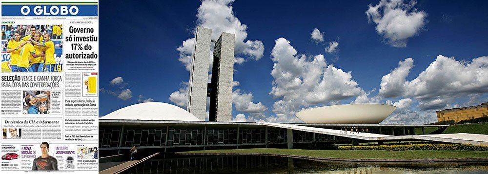 Globo detona projeto de criação de municípios