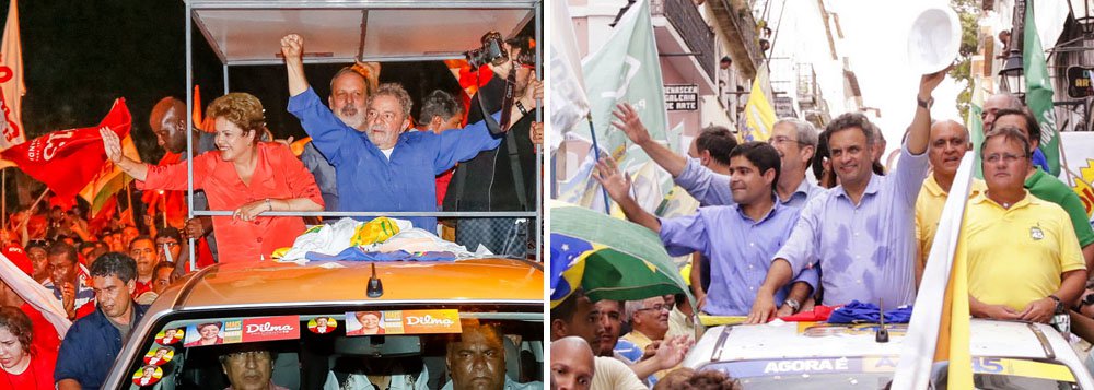 Vox Populi: Dilma bate Aécio em Minas: 44% a 41%