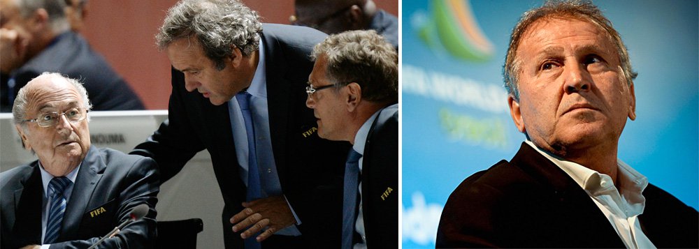 Fifa afasta Blatter, Platini e Valcke. Zico cresce