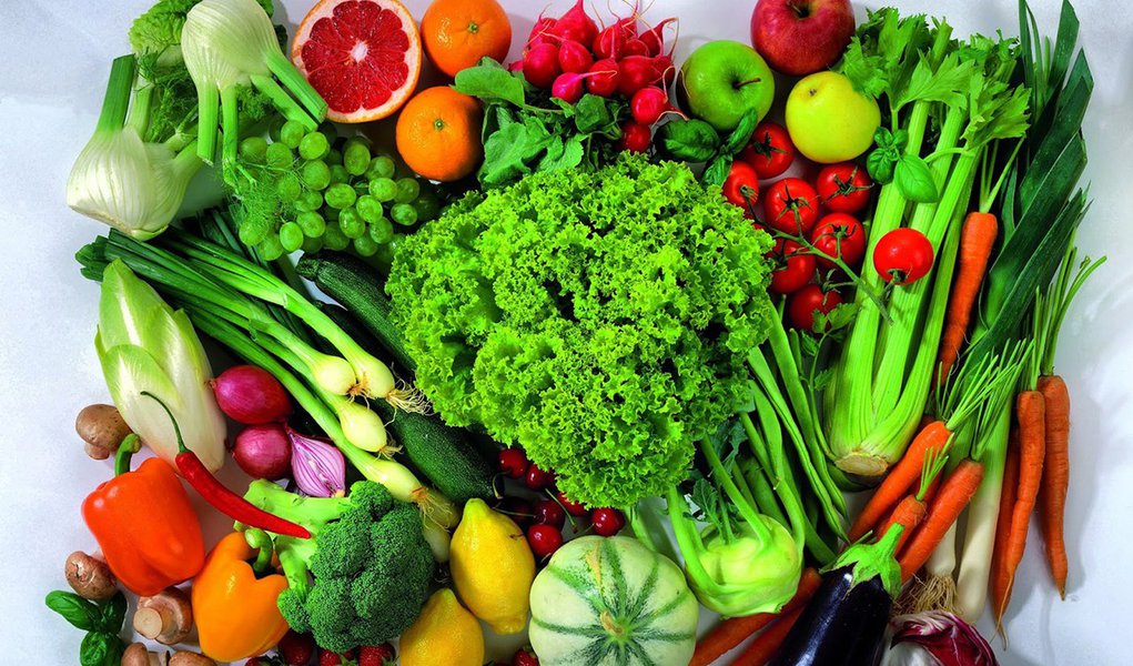 Coma mais frutas, legumes e verduras