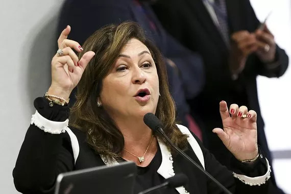 Kátia Abreu presta solidariedade a Alexandre de Moraes após sanções dos EUA