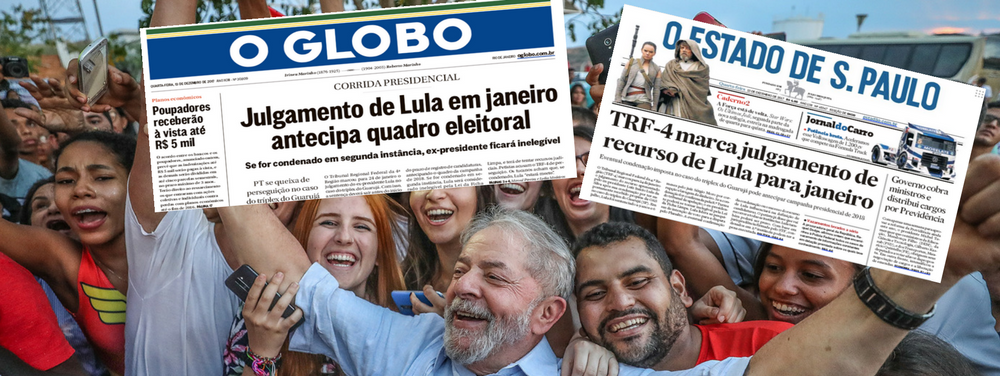 Jornais comemoram pressa em julgar Lula