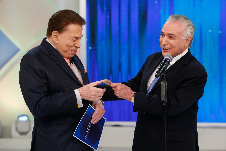 Temer dá dinheiro a Silvio Santos para tomar sua aposentadoria