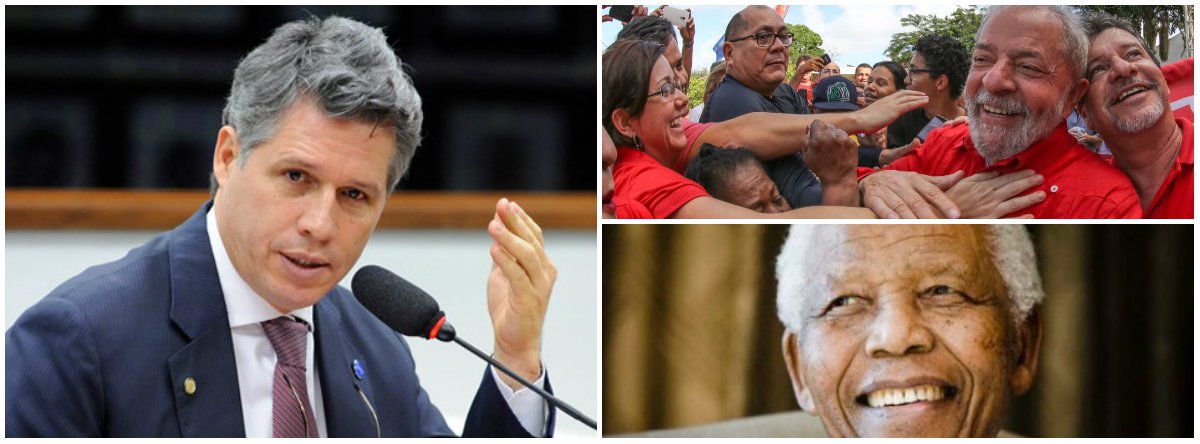 Teixeira: Lula e Mandela são duas vidas dedicadas à igualdade de direitos