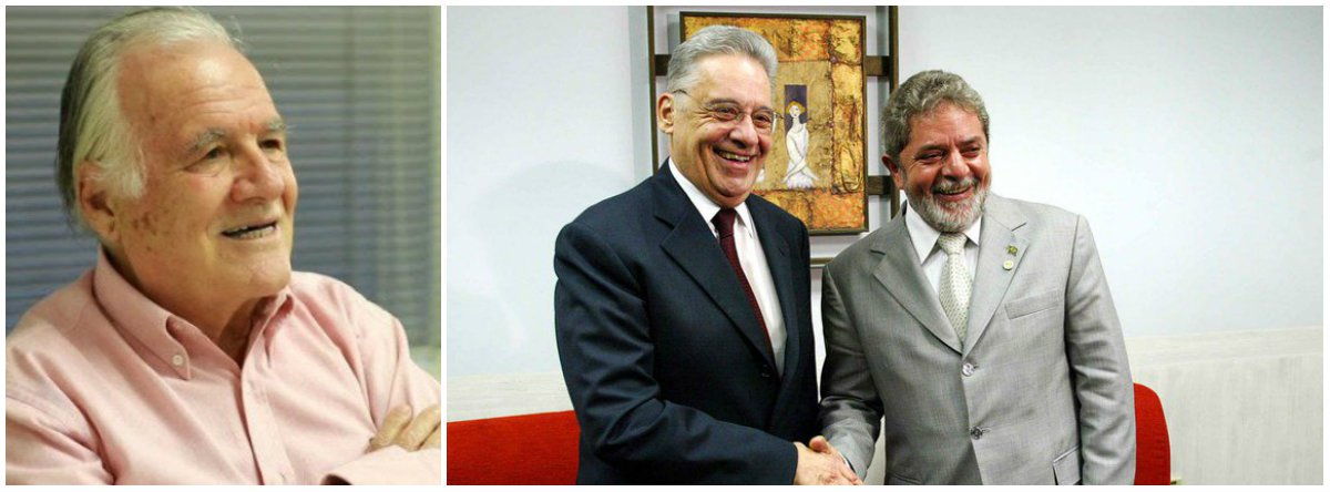 Mino Carta disseca FHC e Lula: “o príncipe e o plebeu”