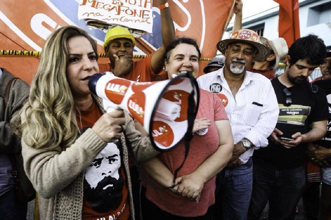 Luizianne: Lula não vai ser varrido da história por uma burguesia que se acha dona do povo brasileiro" 