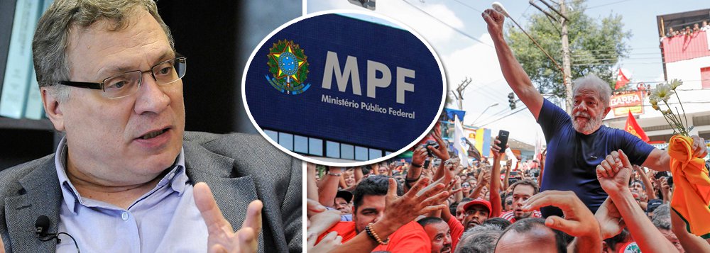 Aragão: MP que combate Lula reflete classe média que age pelo fígado