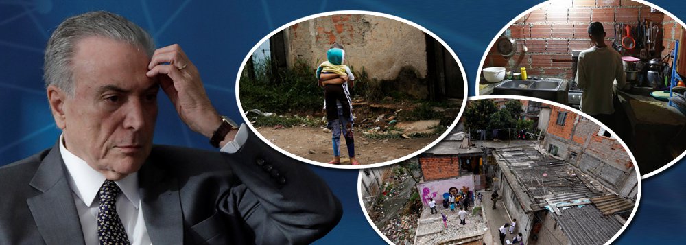 No país do golpe, extrema pobreza voltou aos níveis de 12 anos atrás