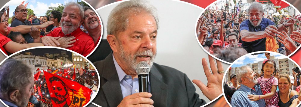 Lula avisa: quanto mais dias me deixarem lá, mais Lulas nascerão