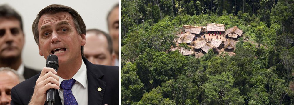 Bolsonaro promete liberar garimpo em áreas quilombolas e indígenas