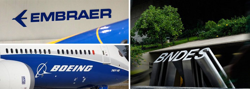 Aprovação do negócio entre Embraer e Boeing depende de BNDES