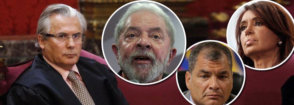 Garzón: perseguição judicial a Lula, Correa e Kirchner é “traição à democracia e à sociedade”