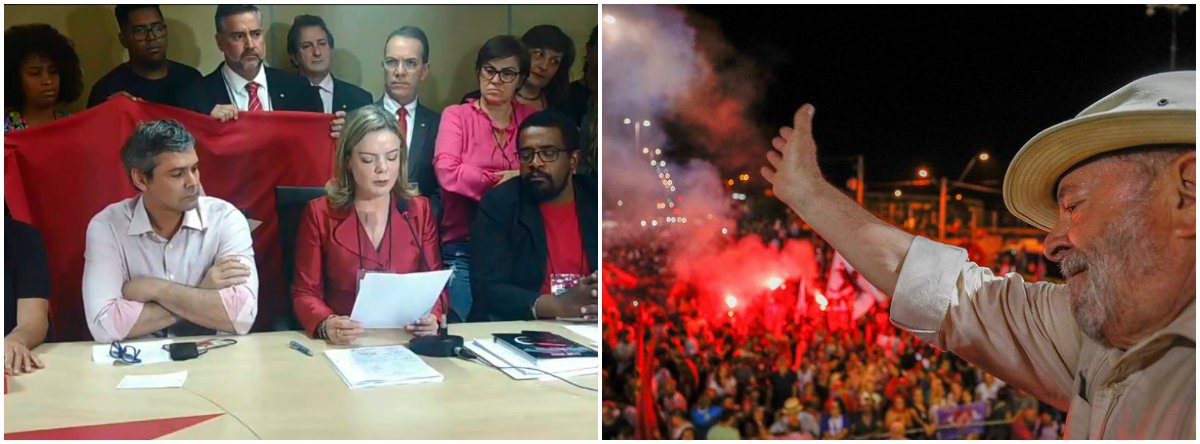 Em manifesto, Lula aponta manobras do Judiciário e reafirma candidatura