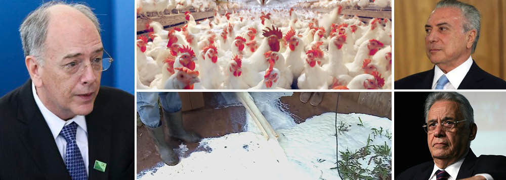 O apocalipse de Temer e Parente: 100 milhões de frangos mortos e 300 milhões de litros de leite jogados fora