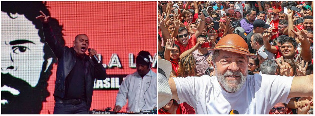 “Nós somos a rua”, diz rapper GOG em ato por Lula Livre em SP