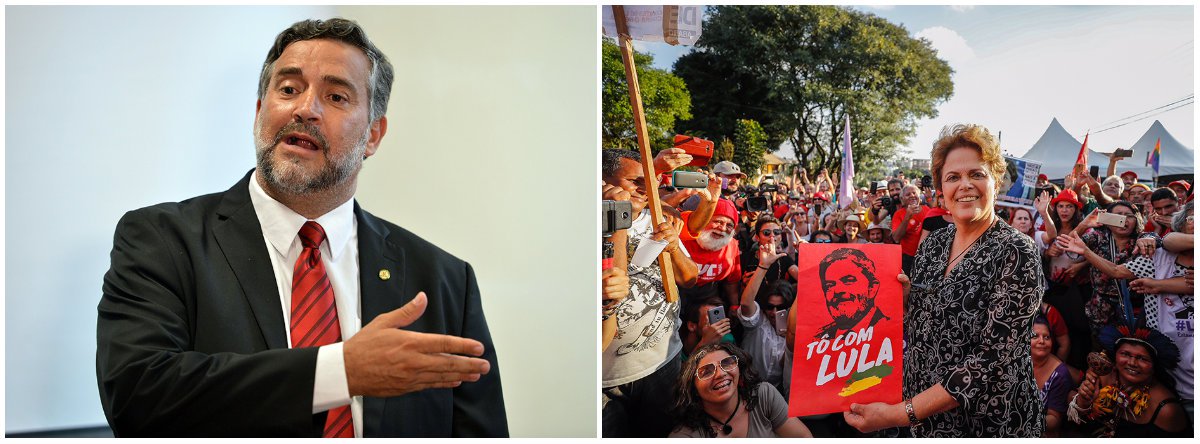 Pimenta: Dilma é quem vai passar a faixa para Lula