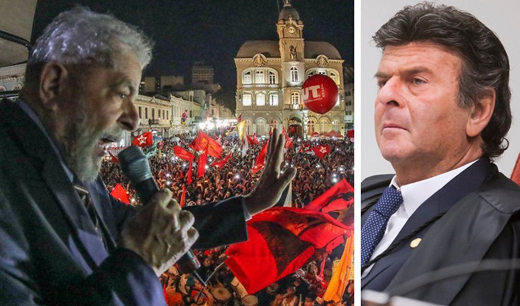 Fux lança novo ataque contra candidatura Lula
