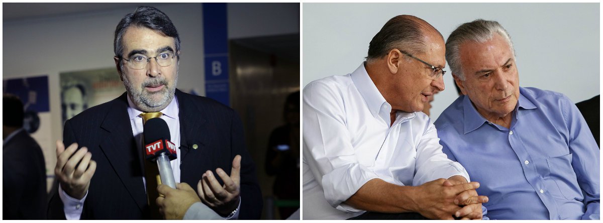 Fontana: Alckmin e Temer são duas faces da mesma moeda