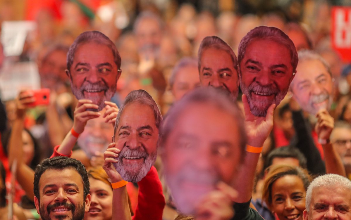 Lula tem 65% dos votos em Pernambuco