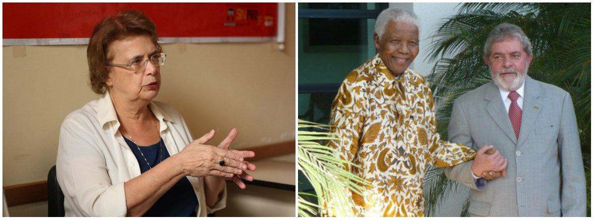 Margarida: a história inocentou Mandela, assim como faz com Lula