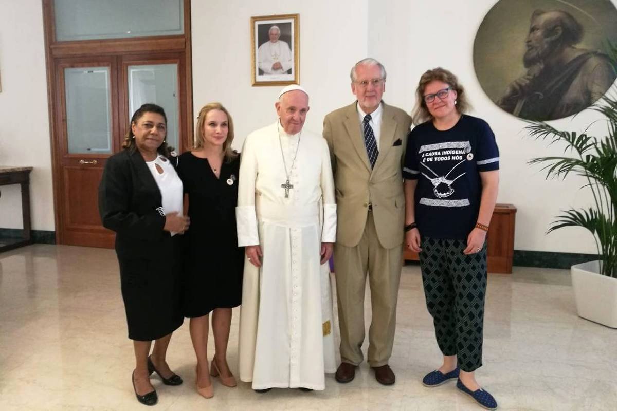 Paulo Sérgio Pinheiro: relato tocante da visita ao Papa